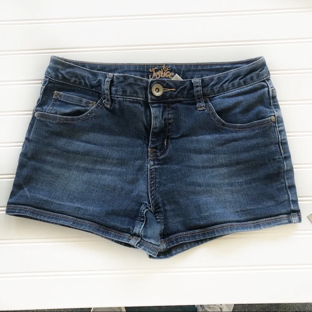 justice Blue‎ Jean women’s shorts Sz 14R